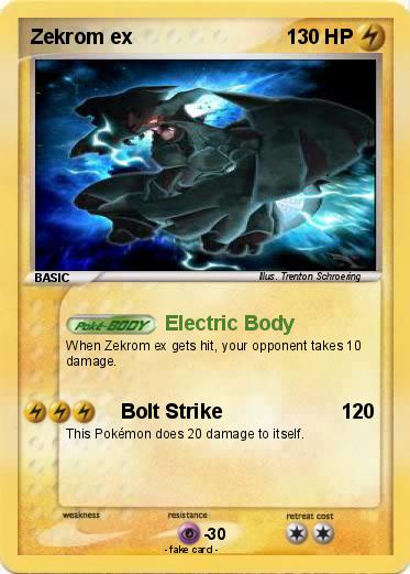 Pokemon Zekrom ex