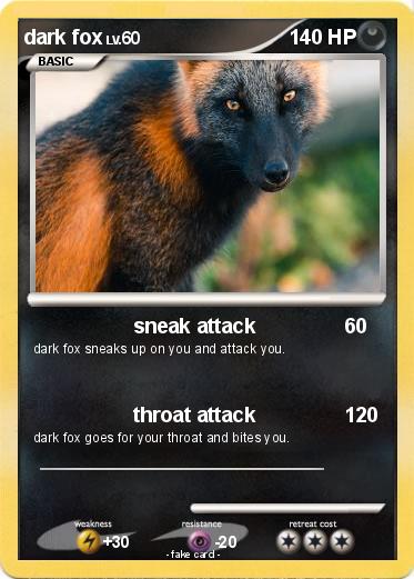 Pokemon dark fox