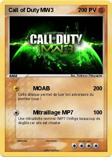 Pokemon Call of Duty MW3