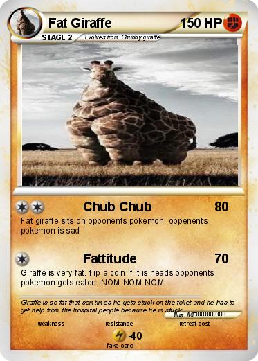 Pokemon Fat Giraffe