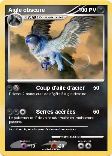 Pokemon Aigle obscure