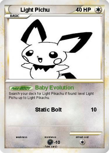 Pokemon Light Pichu