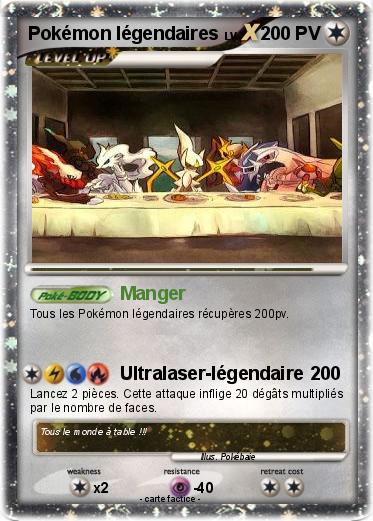 Pokemon Pokémon légendaires