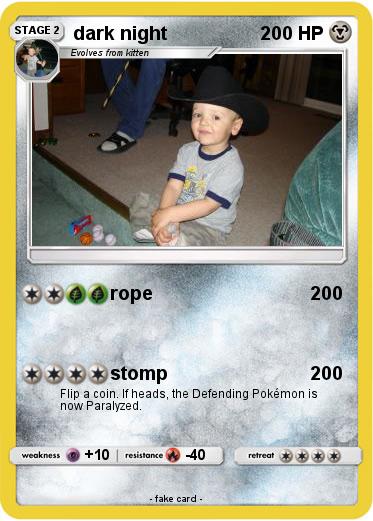 Pokemon dark night