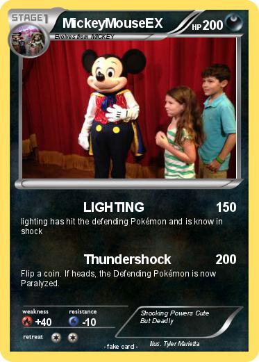 Pokemon MickeyMouseEX