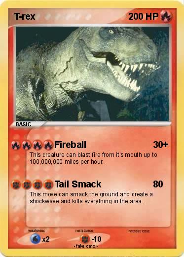 Pokemon T-rex