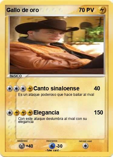 Pokemon Gallo de oro