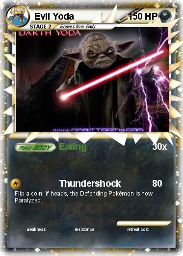 Pokemon Evil Yoda