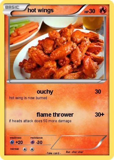 Pokemon hot wings