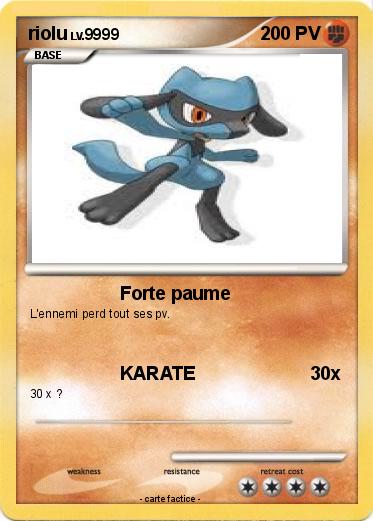 Pokemon riolu
