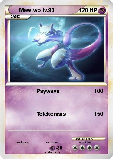 Pokemon Mewtwo lv.90