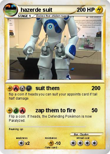 Pokemon hazerde suit