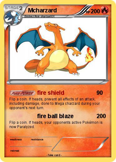 Pokemon Mcharzard