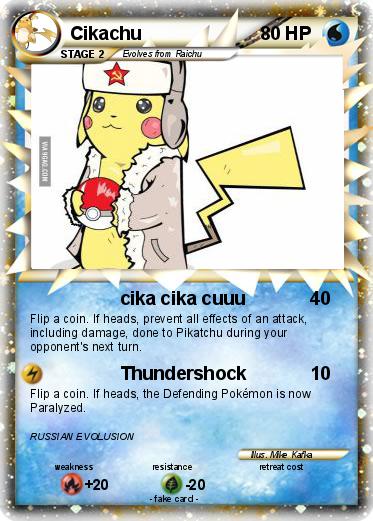Pokemon Cikachu