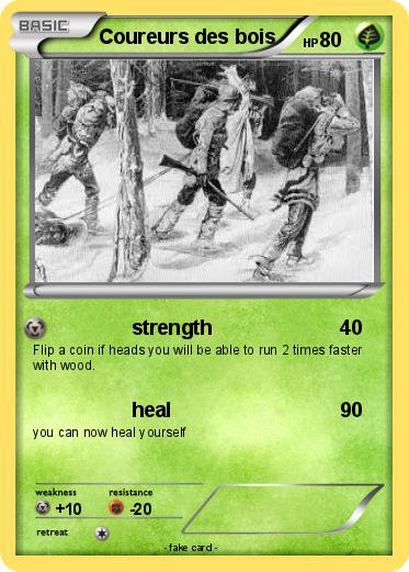 Pokemon Coureurs des bois