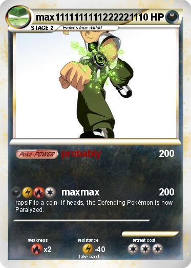 Pokemon max1111111111222221