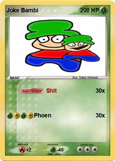 Pokemon Joke Bambi
