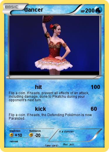 Pokemon dancer