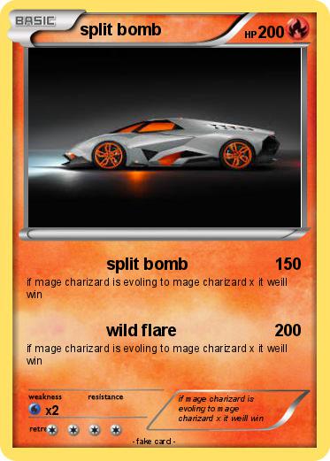 Pokemon split bomb