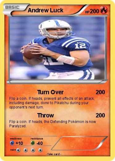 Pokemon Andrew Luck