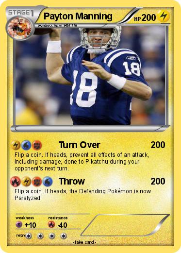 Pokemon Payton Manning