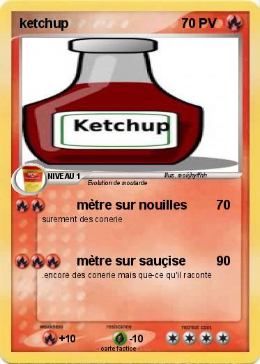 Pokemon ketchup
