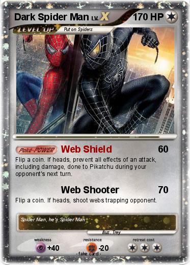 Pokemon Dark Spider Man