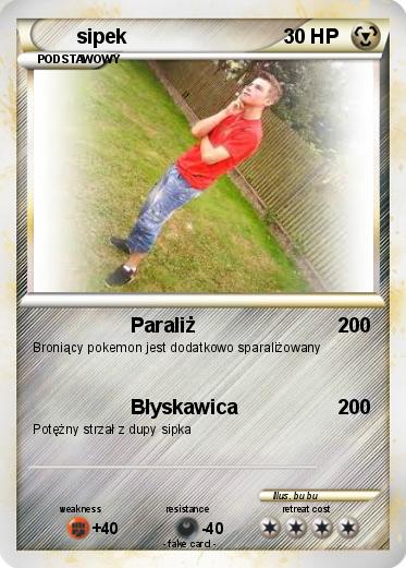 Pokemon sipek