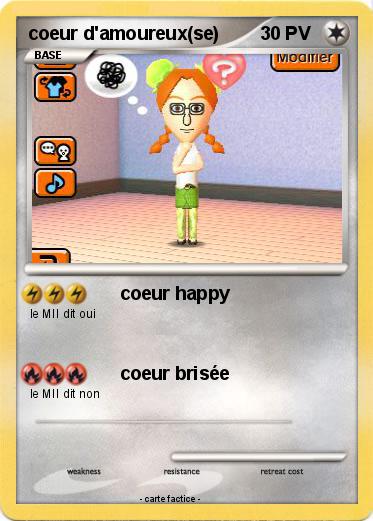 Pokemon coeur d'amoureux(se)