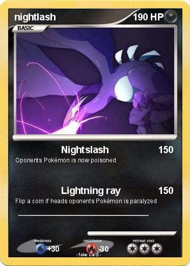 Pokemon nightlash