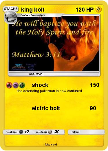 Pokemon king bolt