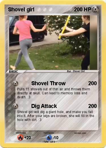 Pokemon Shovel girl