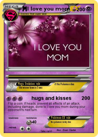 Pokemon I love you mom