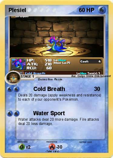 Pokemon Plesiel