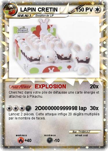 Pokemon LAPIN CRETIN