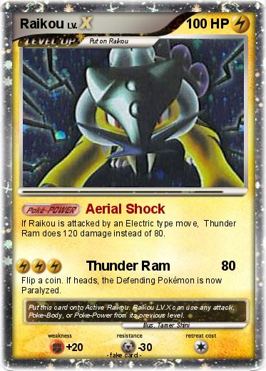 Pokemon Raikou