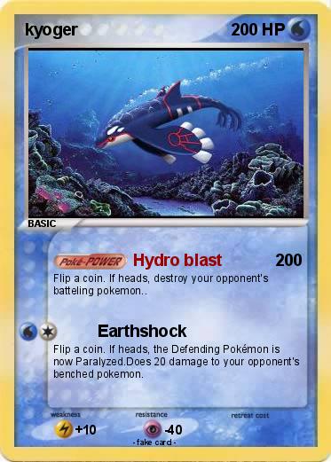 Pokemon kyoger