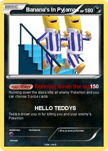 Pokemon Banana's In Pyjamas