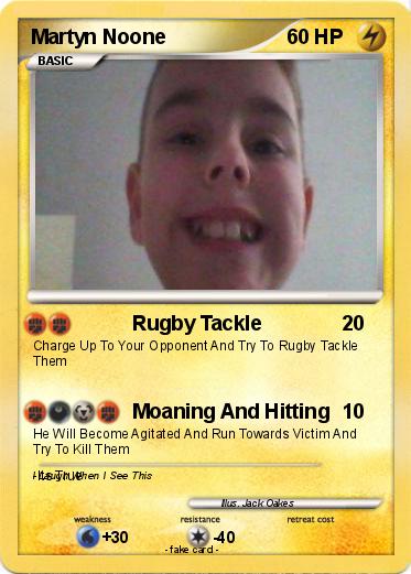 Pokemon Martyn Noone