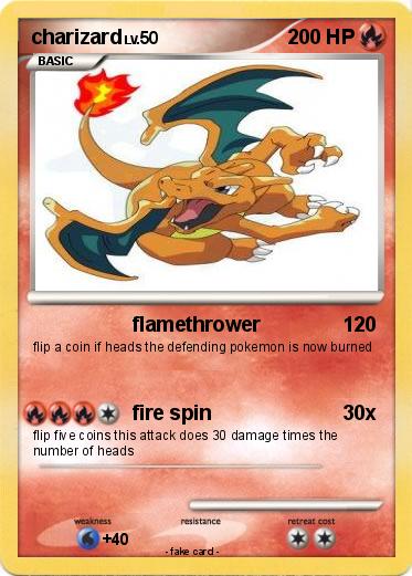 Pokemon charizard
