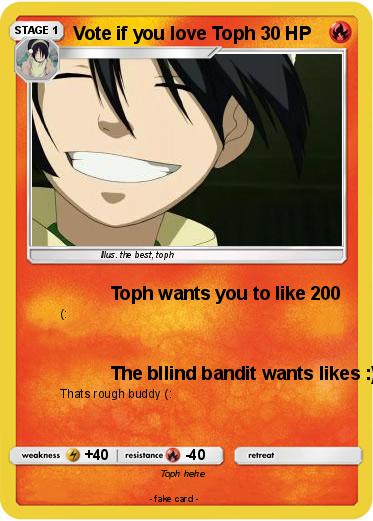 Pokemon Vote if you love Toph