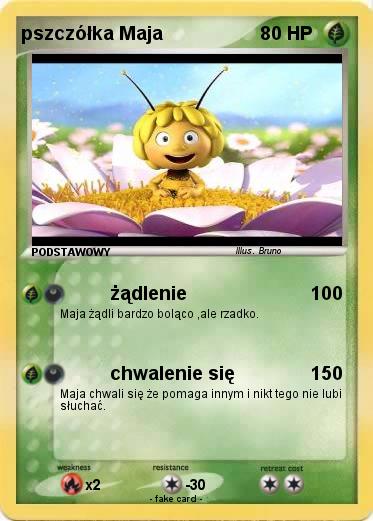 Pokemon pszczółka Maja
