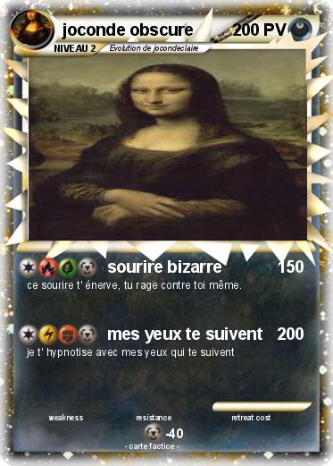 Pokemon joconde obscure