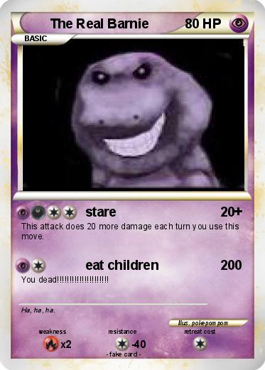 Pokemon The Real Barnie