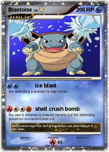 Pokemon Blastoise