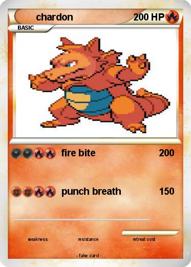 Pokemon chardon