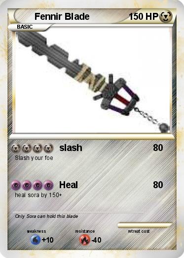 Pokemon Fennir Blade