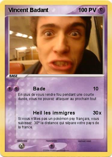 Pokemon Vincent Badant