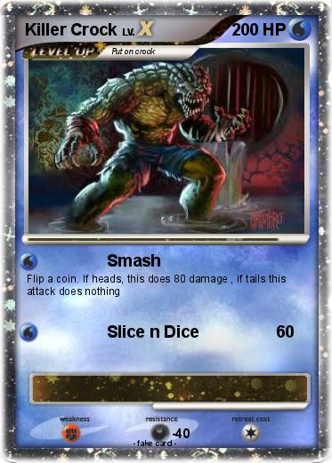 Pokemon Killer Crock