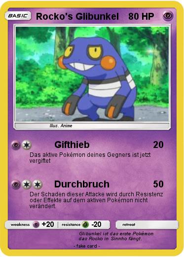 Pokemon Rocko's Glibunkel